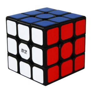 Kostka Logiczna 3x3x3 QiYi Sail W Czarna Speed Cube Układanka 56 mm