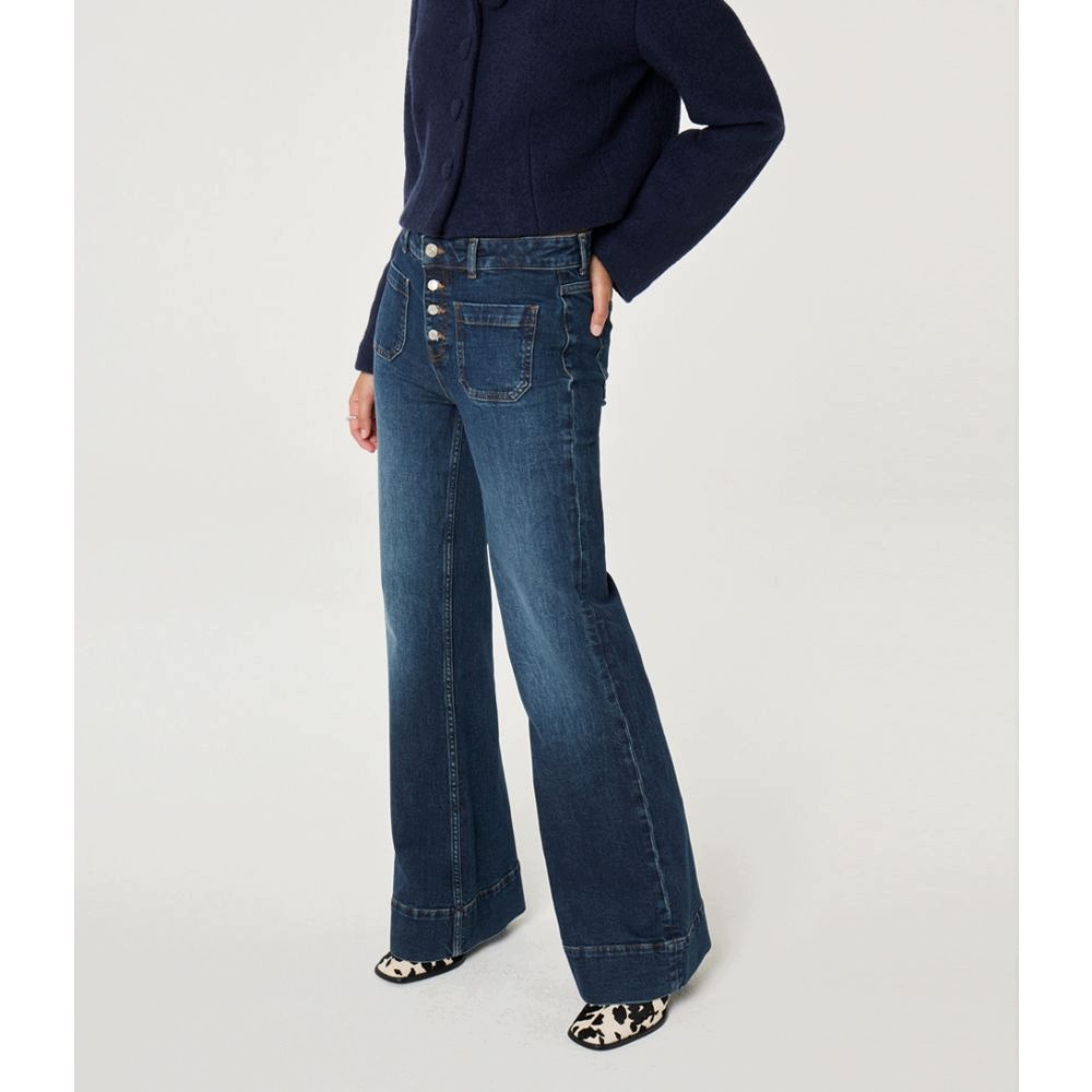 Fabienne Chapot Vic Bootcut Jeans W33 L32 nowe damskie - obrazek 3