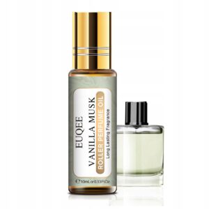 Olejek zapachowy Vanilla Musk 10 ml EUQEE Roller- Wanilia Piżmo