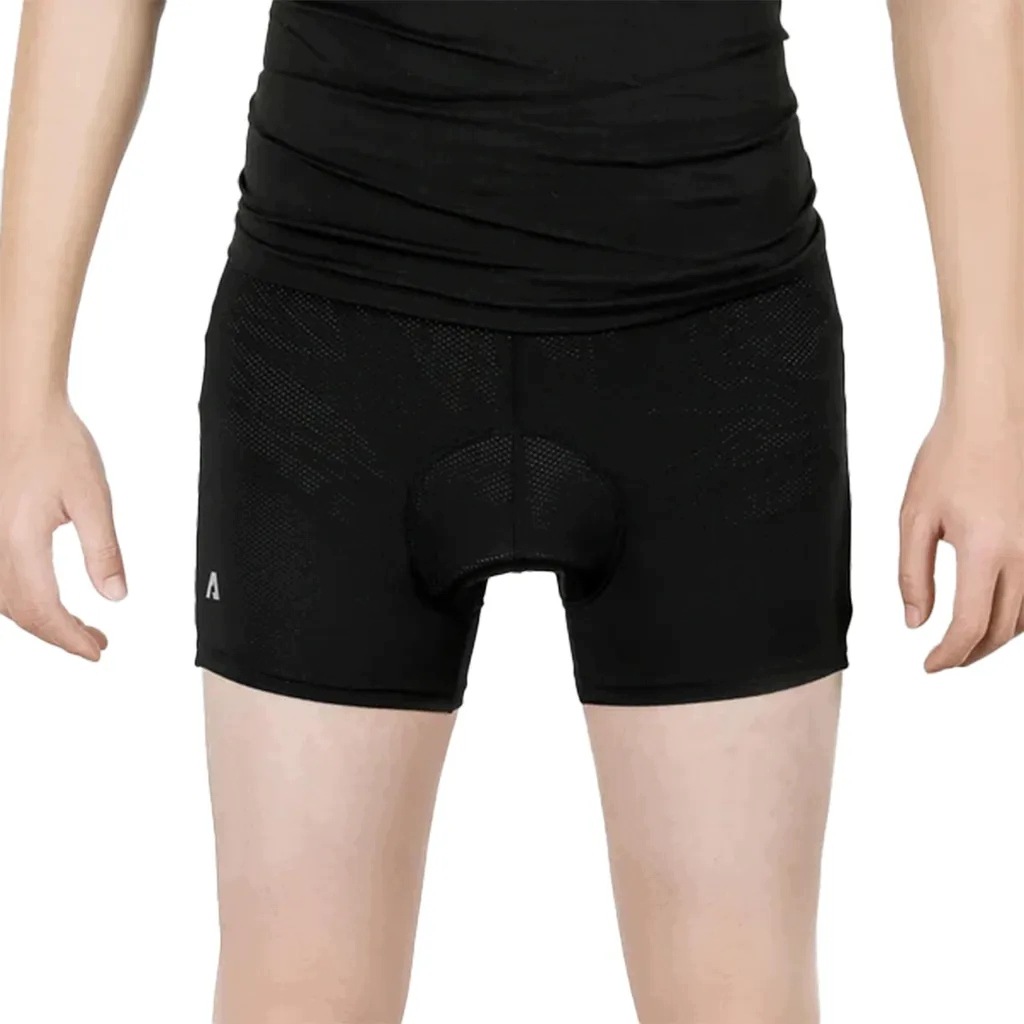 Alpensattel Spodenki Rowerowe Bielizna z Wkładką Żelową 3D Unisex r.L - obrazek 3