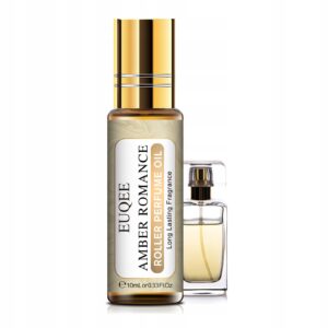 Olejek zapachowy Amber Romance 10 ml EUQEE Roller-Bursztyn Wanilia