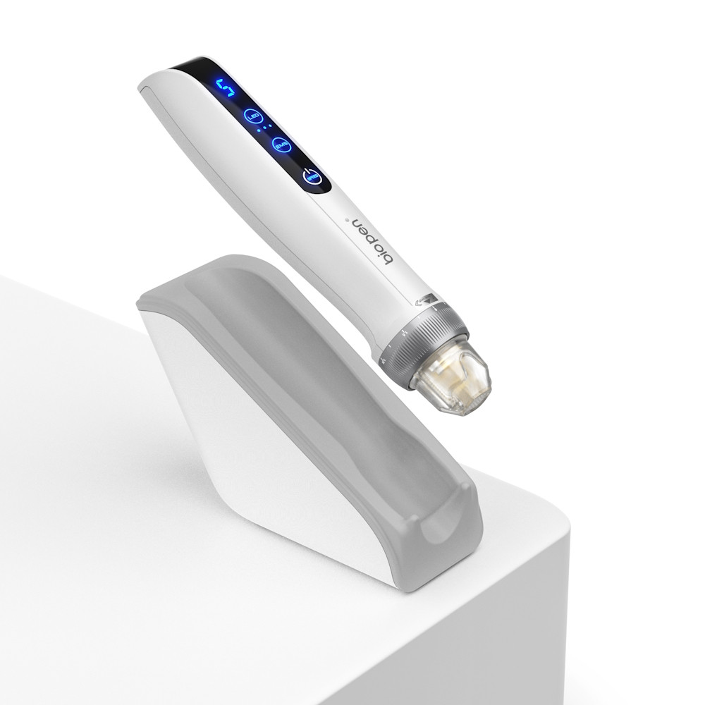 Dr Pen Bio Pen Q2 3w1 Mezoterapia Mikroigłowa EMS Światło LED + 2 Kartridże - obrazek 6