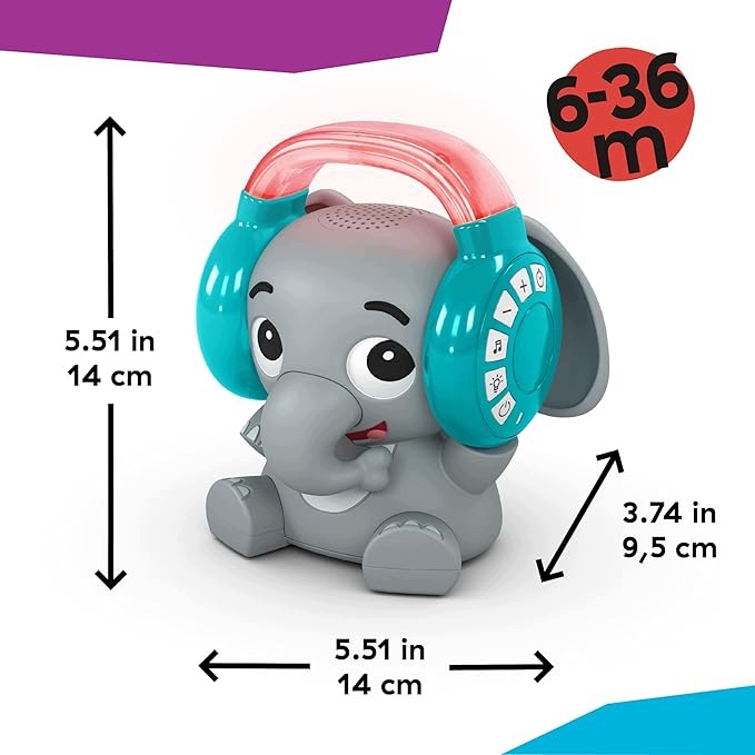 Baby Einstein Odtwarzacz Muzyczny Bluetooth dla Dzieci Interaktywny - obrazek 3