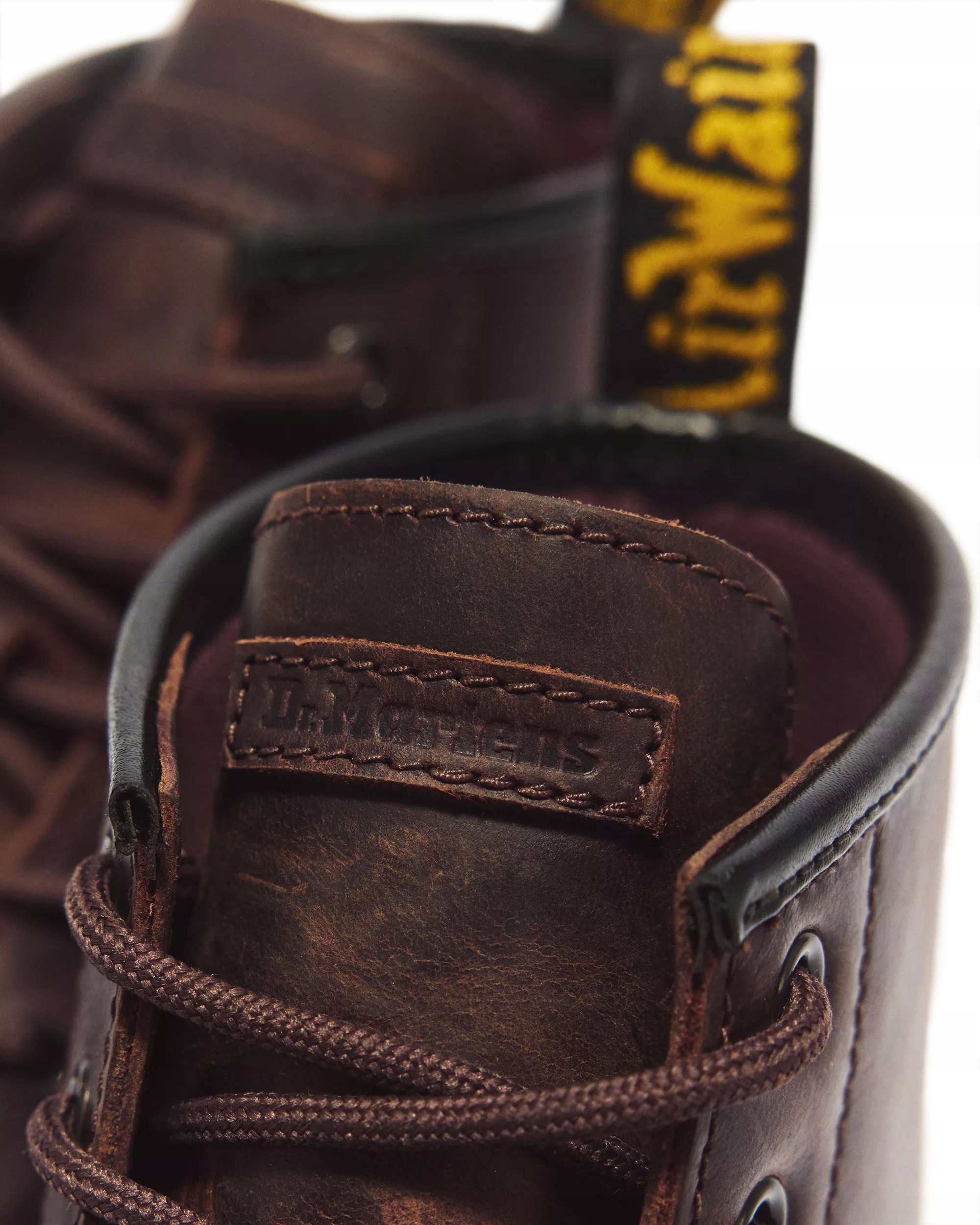 Dr. Martens Brookline Chukka Crazy Horse Skórzane Brązowe r.42 - obrazek 3