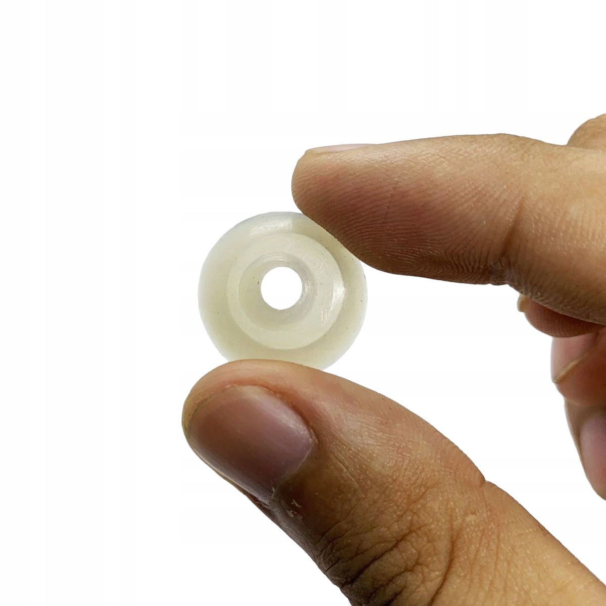 Oczy oczka 18mm Zielone Brokatowe do zabawek maskotek zaciskowe PARA - obrazek 5
