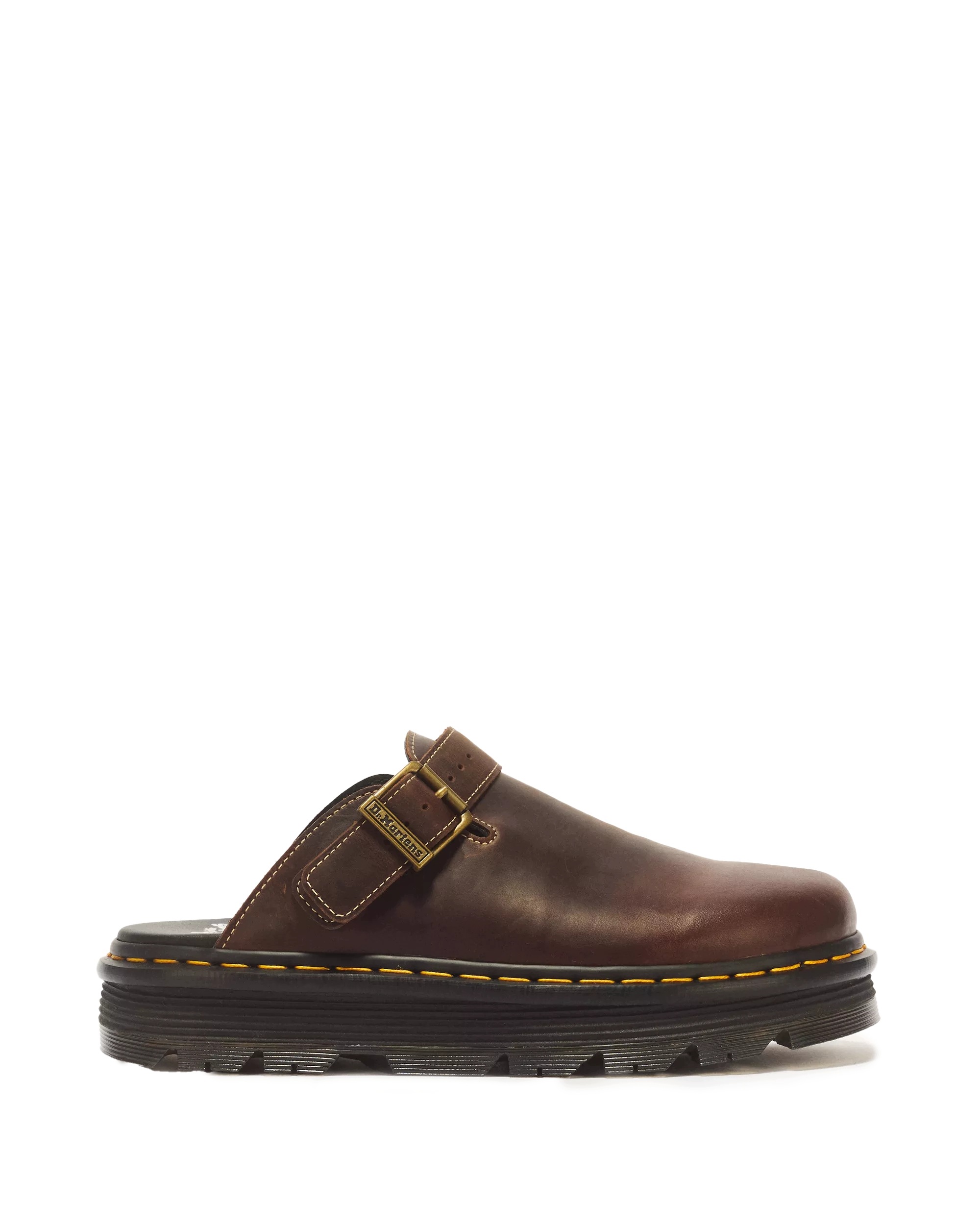Dr. Martens Zebzag Mule Crazy Horse 44041200 Skórzane Unisex rozmiar 45