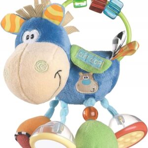 Playgro Klipp Klapp Konik Grzechotka Sensoryczna z Lusterkiem 3m+