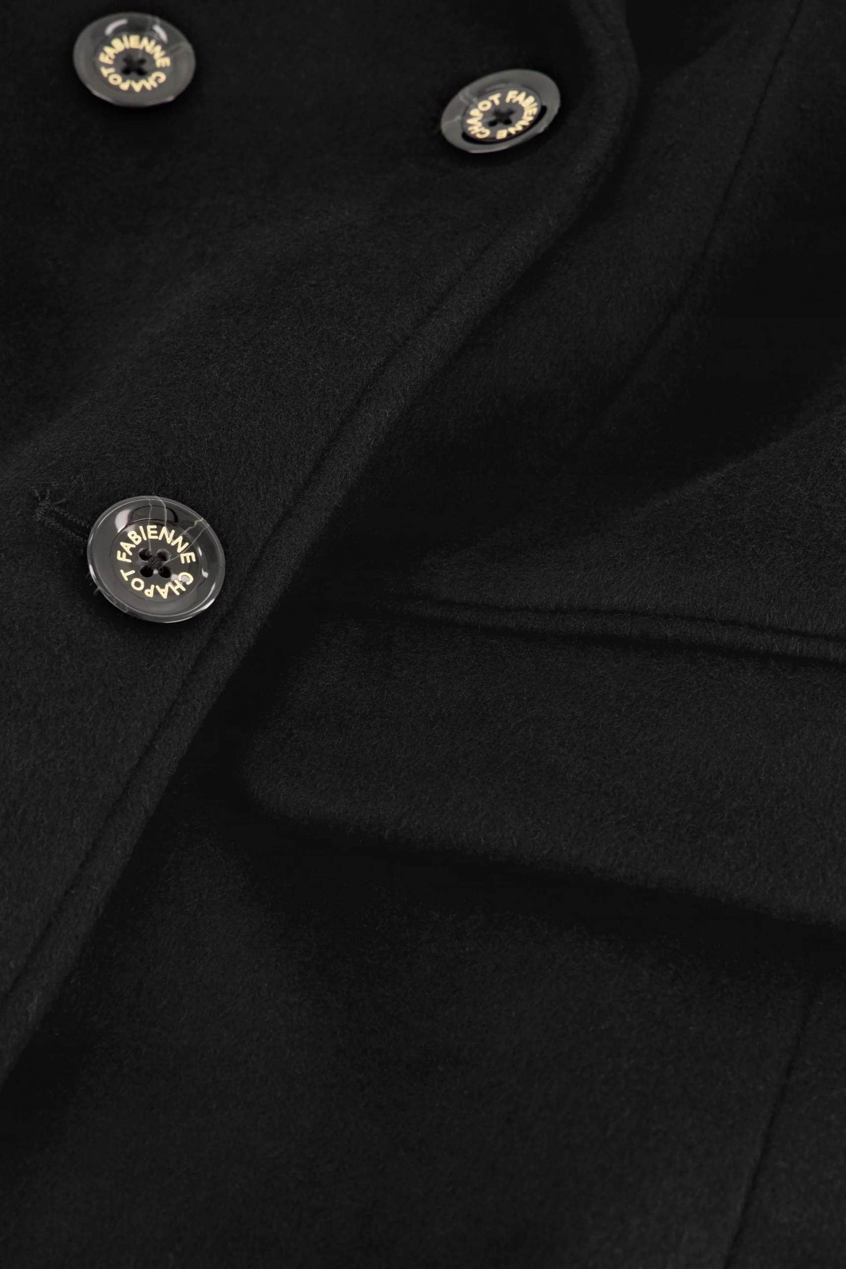 Fabienne Chapot Sophia Coat Black płaszcz damski roz 36 nowy - obrazek 5