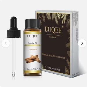 Olejek zapachowy Cinnamon 10 ml EUQEE | aromaterapia cynamonowy korzenny
