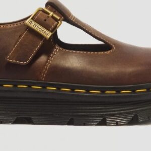 Dr. Martens Zebzag Crazy Horse Mary Jane Skórzane Brązowe r.36 44040200