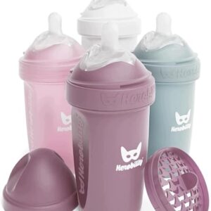 Herobility Butelki Antykolkowe 300 ml 4 szt. BPA Free Double Anti-Colic
