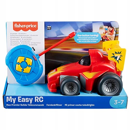 Fisher-Price My Easy RC Samochód Zdalnie Sterowany z Pilotem dla Dzieci - obrazek 4