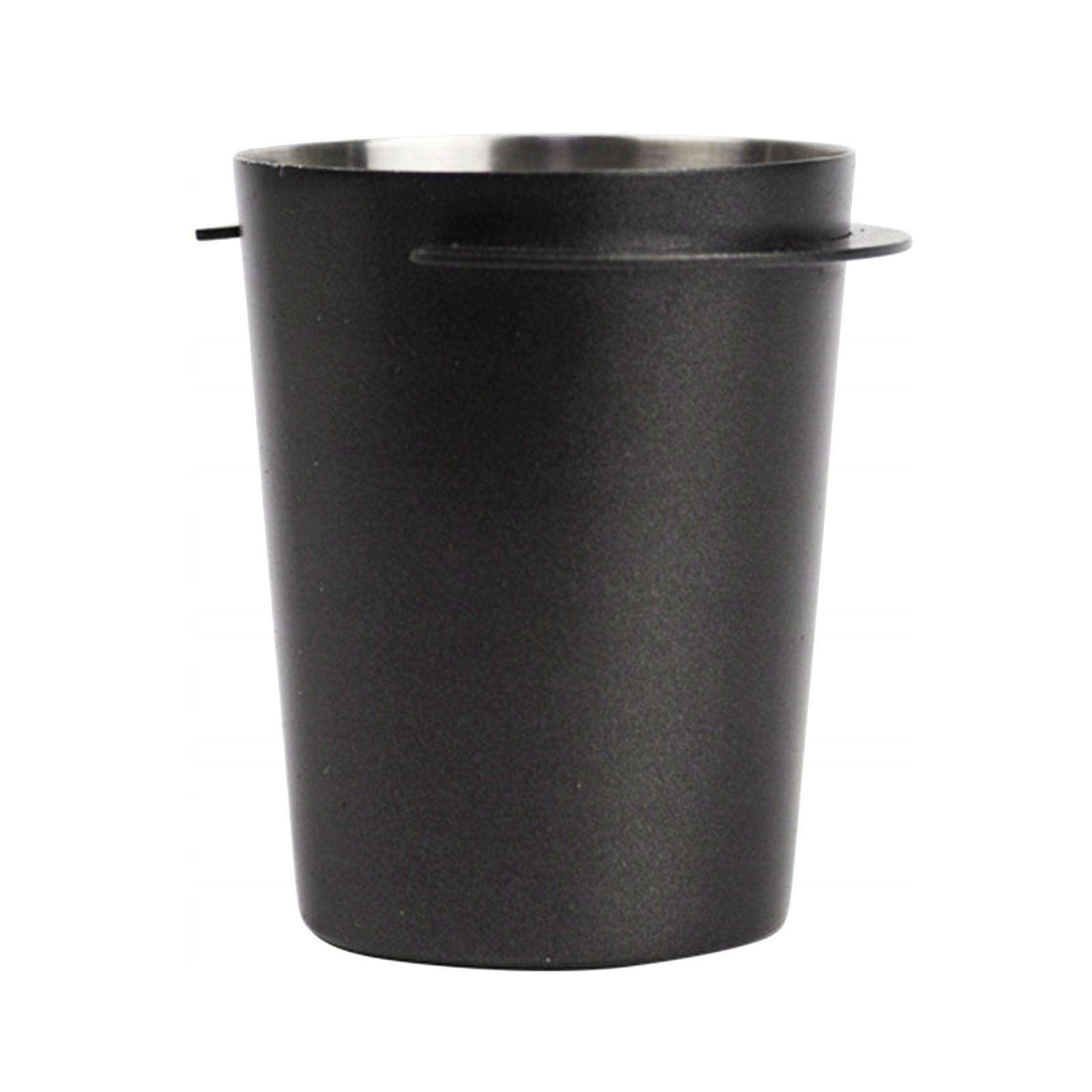 Pojemnik do dozowania kawy do ekspresu, ze stali nierdzewnej, czarny, 51 mm - obrazek 2