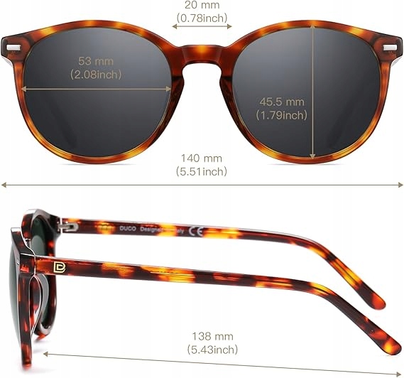 Retro polaryzacyjne damskie okulary przeciwsłoneczne Vintage UV400 - obrazek 4