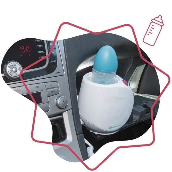 Podgrzewacz do Butelek Badabulle Easy Plus Dom i Samochód - obrazek 5