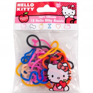 12x SILIKONOWA GUMKA BRANSOLETKA HELLO KITTY