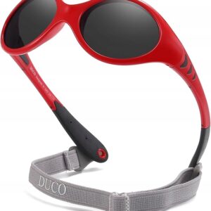DUCO okulary przeciwsłoneczne dziecięce UV400 polaryzacyjne wiek 2-4