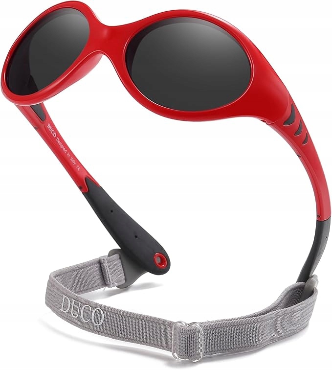 DUCO okulary przeciwsłoneczne dziecięce UV400 polaryzacyjne wiek 2-4