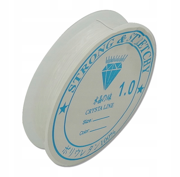 Żyłka Gumka Jubilerska 1mm, 5m
