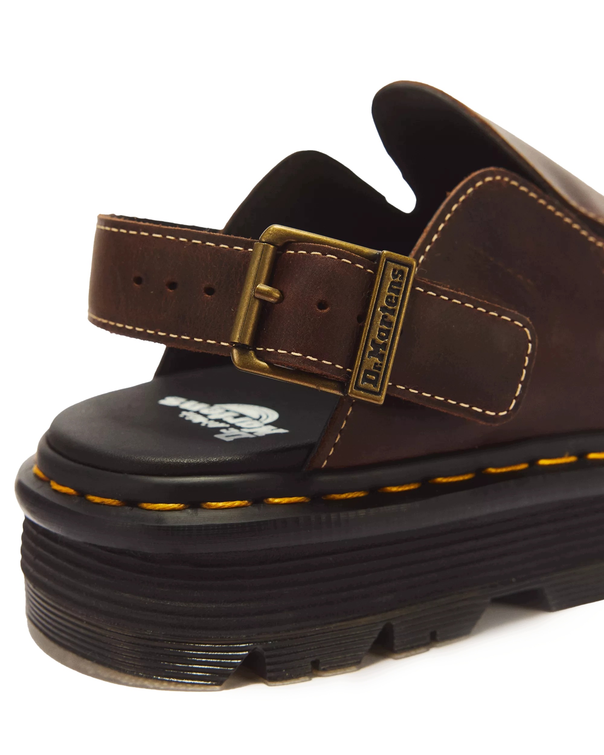 Dr. Martens Zebzag Mule Crazy Horse 44041200 Skórzane Unisex rozmiar 45 - obrazek 9