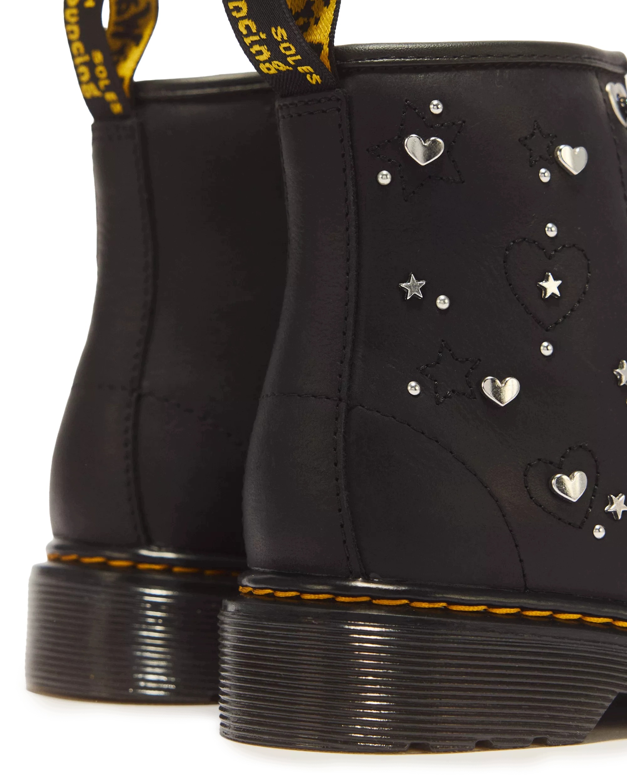 Dr. Martens 1460 HS Junior Wyoming Skórzane Botki Glany Czarne Rozmiar 36 - obrazek 8
