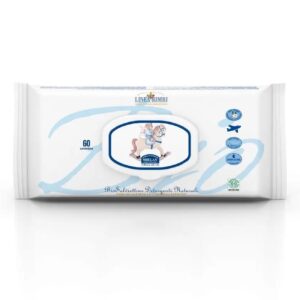 Chusteczki do czyszczenia na mokro Helan organiczne 60 szt.