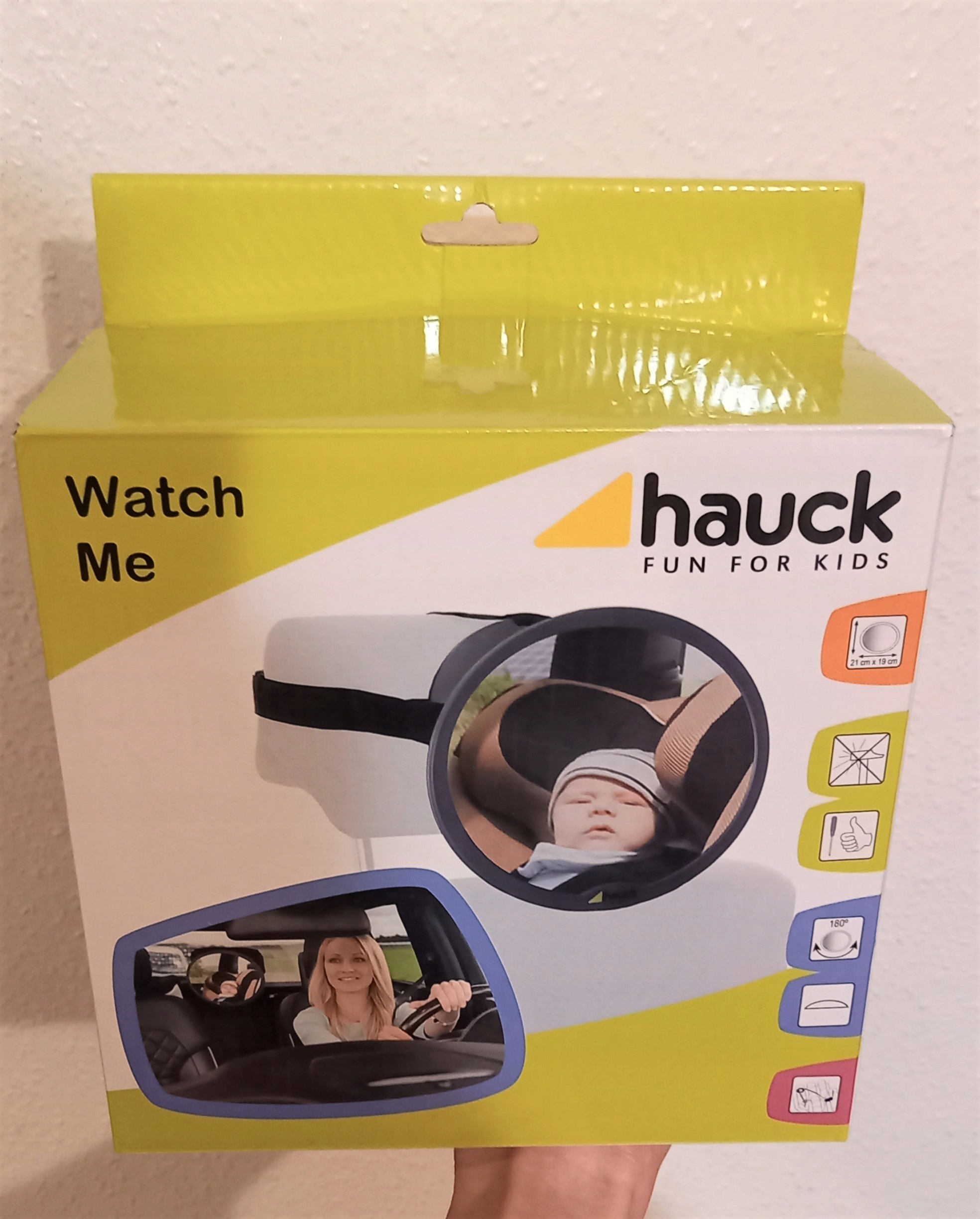 HAUCK WATCH ME 1 LUSTERKO DO FOTELIKA RWF - obrazek 4