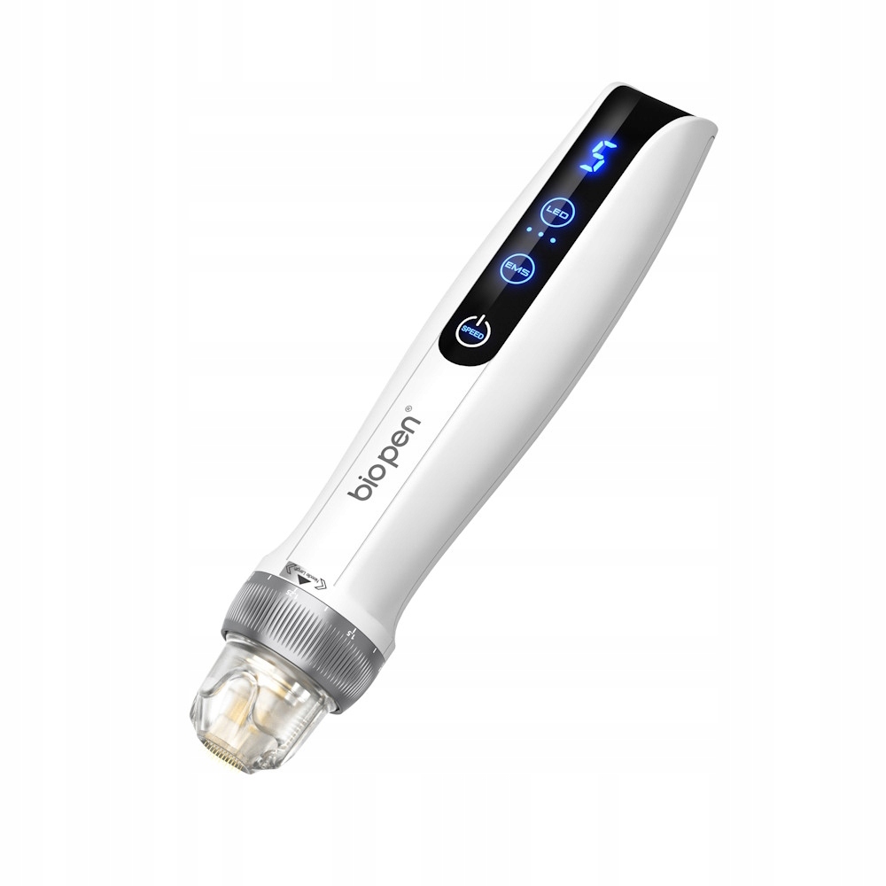 Dr Pen Bio Pen Q2 3w1 Mezoterapia Mikroigłowa EMS Światło LED + 2 Kartridże - obrazek 2