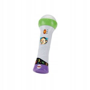 Fisher Price Mikrofon Edukacyjny Nagrywanie Światła Niemiecki 18m+