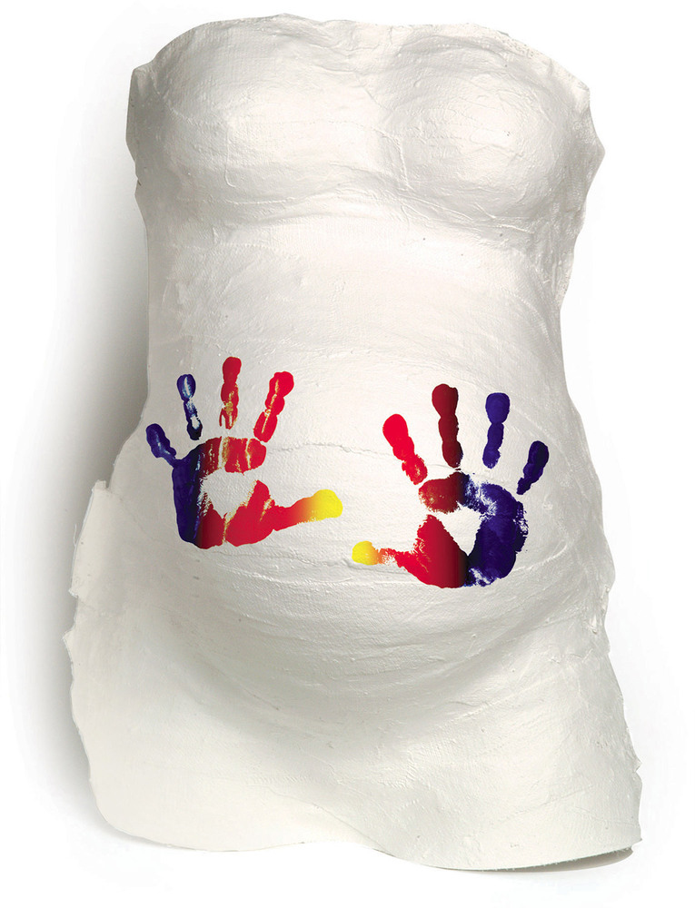 BABY ART ODCISK BRZUSZKA W MASIE GIPSOWEJ - obrazek 10