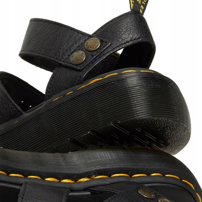 DR. MARTENS GRYPHON QUAD PLATFORM BLACK PISA SANDAŁY r. 41 - obrazek 8