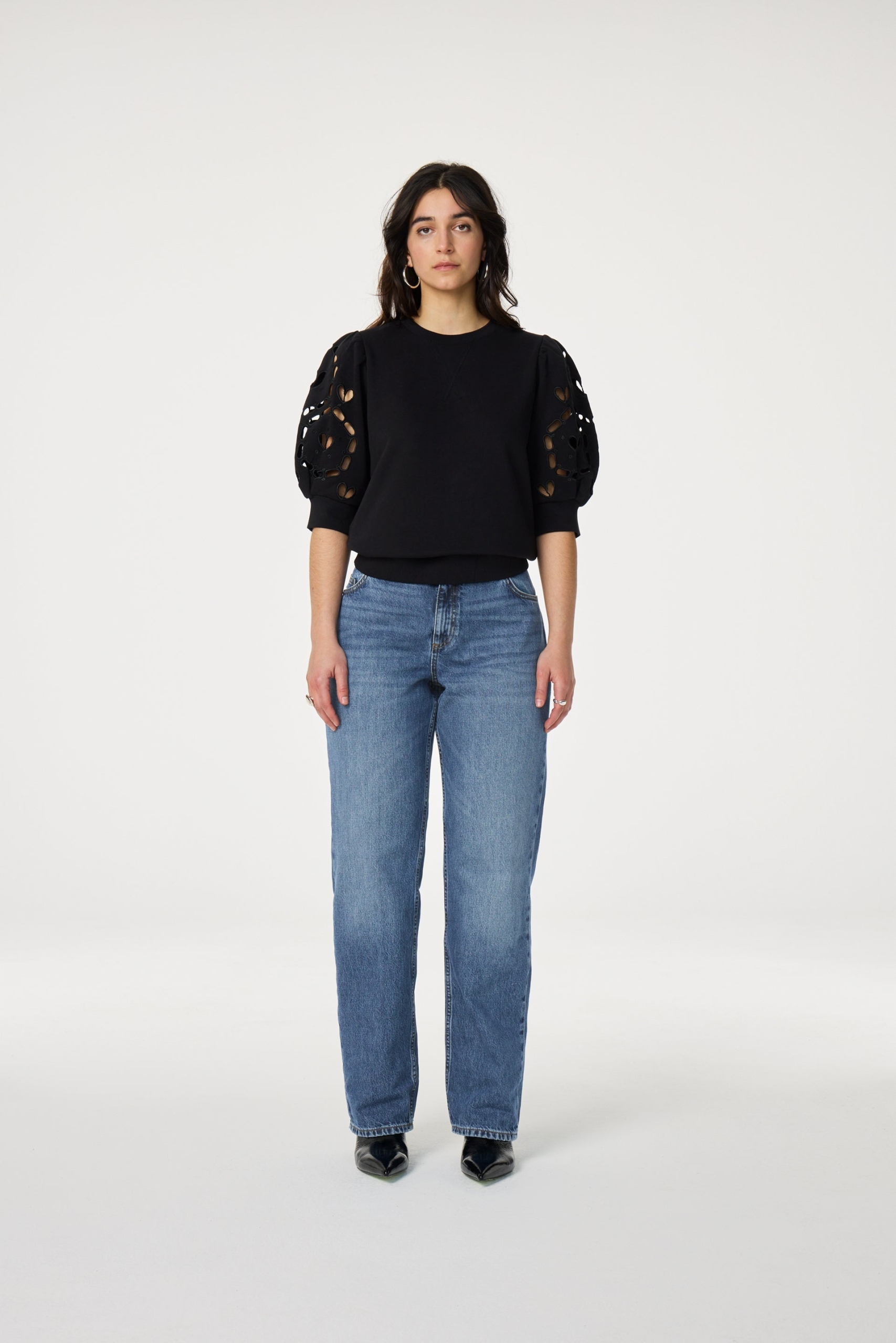 Fabienne Chapot Henriette Sweater Black sweter damski roz M nowy