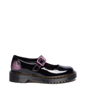 Dr. Martens Junior Mary Jane Bex Buty Dziecięce Lakierowane Czarne 36