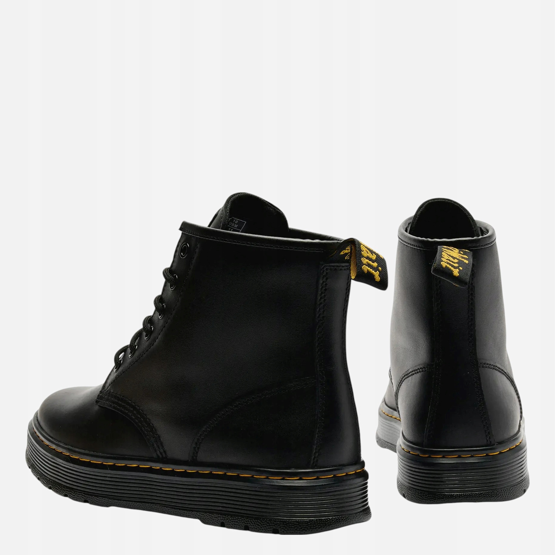 Dr. Martens Brookline Chukka Lusso 41550001 Skórzane Czarne r.44 - obrazek 4