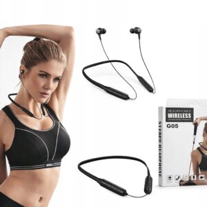 Słuchawki Bezprzewodowe Bluetooth 5.0 Sportowe Stereo Bass Mikrofon G05