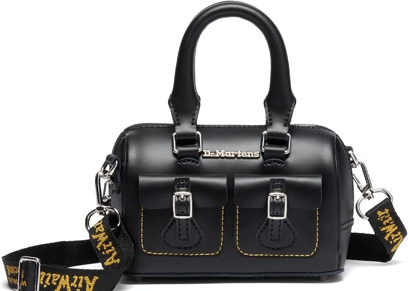 Dr. Martens Mini Top Handle Torebka Skórzana Czarna 41242001 - obrazek 3