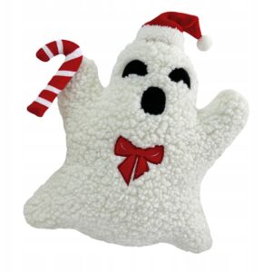 Pluszowy Duch Świąteczny / Halloween – Poduszka Dekoracyjna 30 cm
