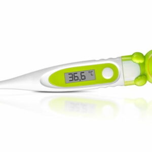 REER 9808 Termometr Elektroniczny dla Dzieci Żaba Elastyczna Końcówka