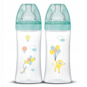 DODIE SENSATION+ BUTELKA ANTYKOLKOWA 330 ML +6 MIES. SMOCZEK ZIELONA