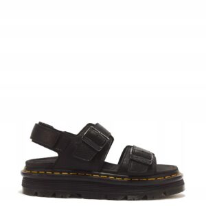 Dr. Martens Zebzag Pisa 43398001 Sandały Skórzane Czarne Platforma r. 37