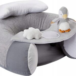 NUBY Sit Me Up Nadmuchiwane Siedzisko dla Niemowląt z Tacą i Zabawkami 6m+