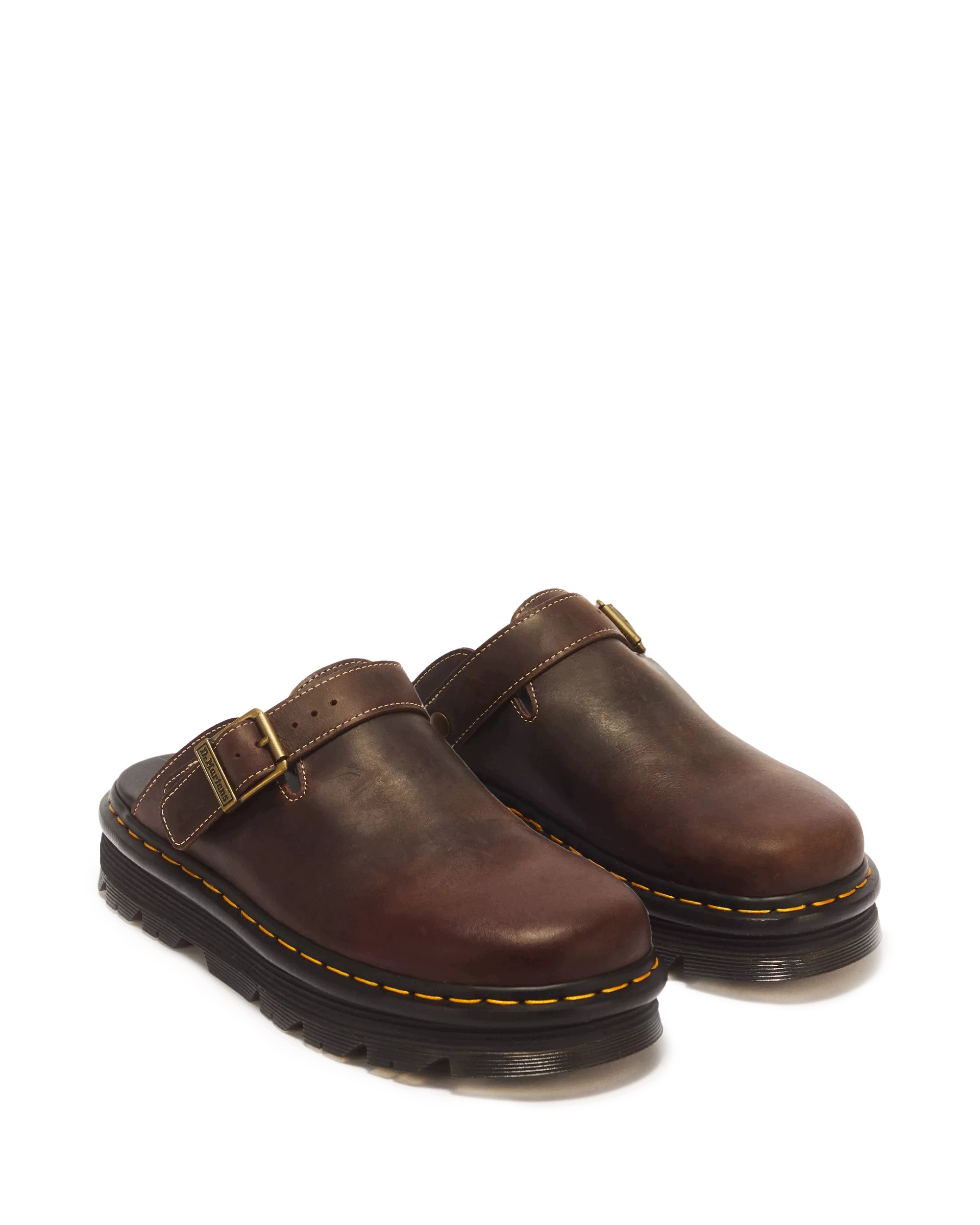 Dr. Martens Zebzag Mule Crazy Horse 44041200 Skórzane Unisex rozmiar 45 - obrazek 6