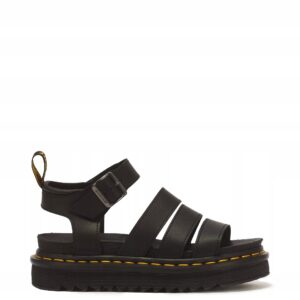 Dr. Martens Blaire Athena Sandały Skórzane Czarne Platforma Damskie R. 39