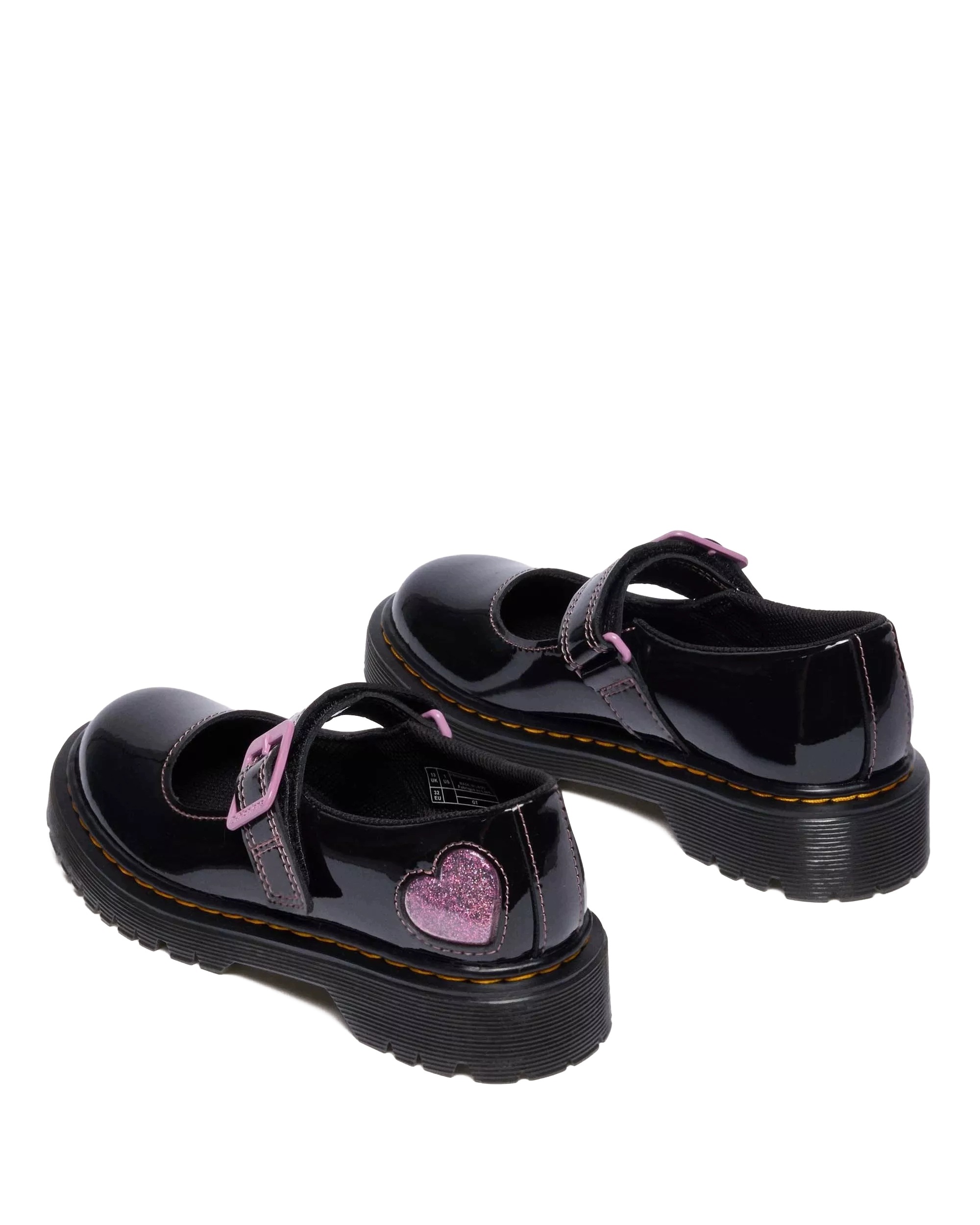Dr. Martens Junior Mary Jane Bex Buty Dziecięce Lakierowane Czarne 36 - obrazek 5