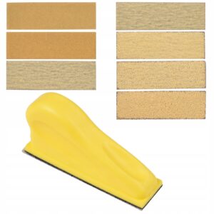 Zestaw Micro Sander 3,5x1 cala mini dla małych projektów, detale A0