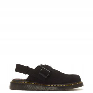 Dr. Martens Jorge II Suede Klapki Skórzane Zamszowe Czarne R. 44