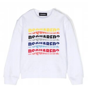 DSQUARED2 KIDS bluza bawełniana z nadrukowanym logo