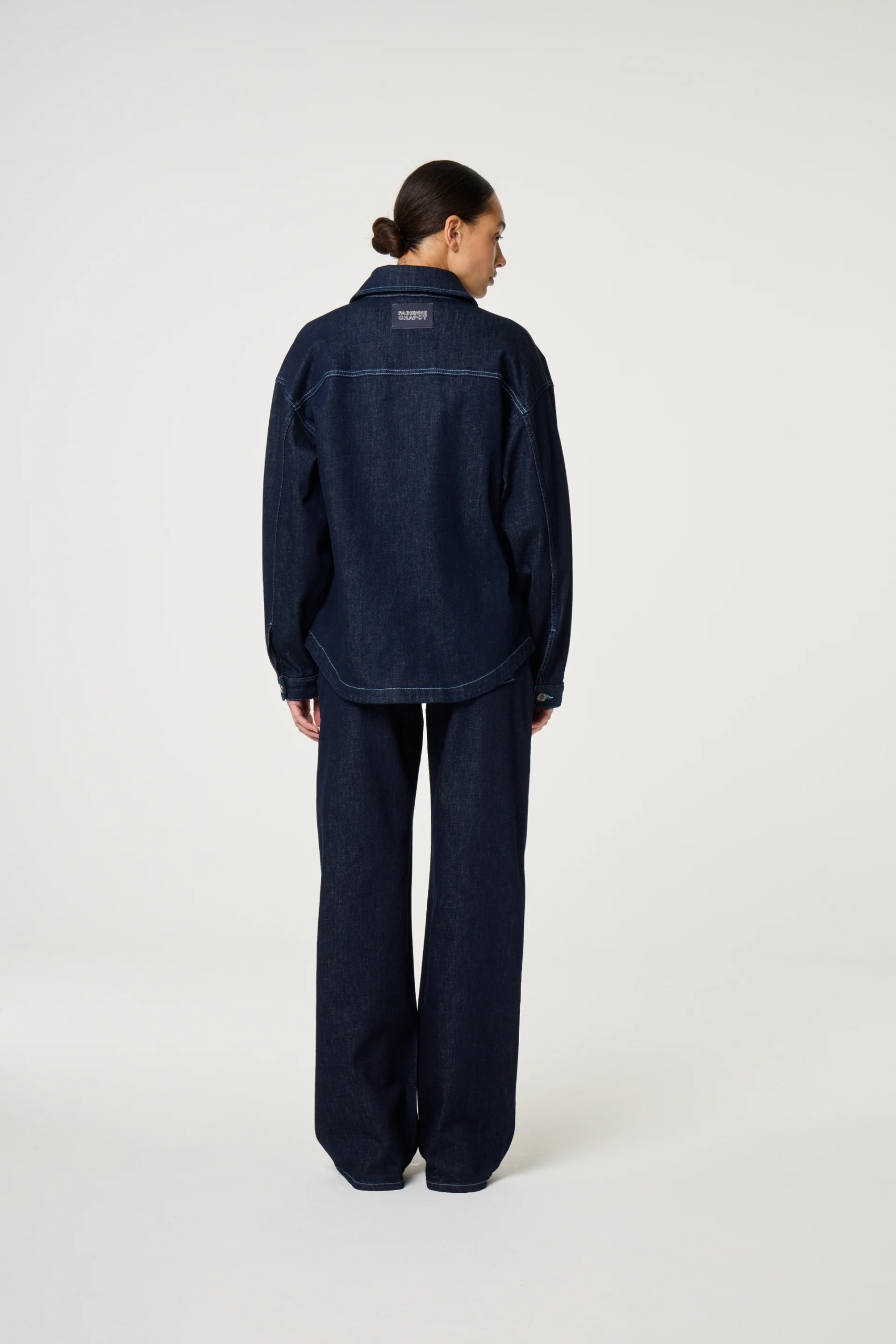 Fabienne Chapot Jamie Jacket Rinsed | kurtka jeansowa 38 - obrazek 6