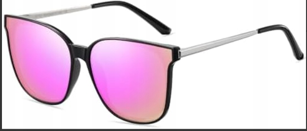 Okulary przeciwsłoneczne DUCO z polaryzacją modne lustrzane okulary retro - obrazek 3