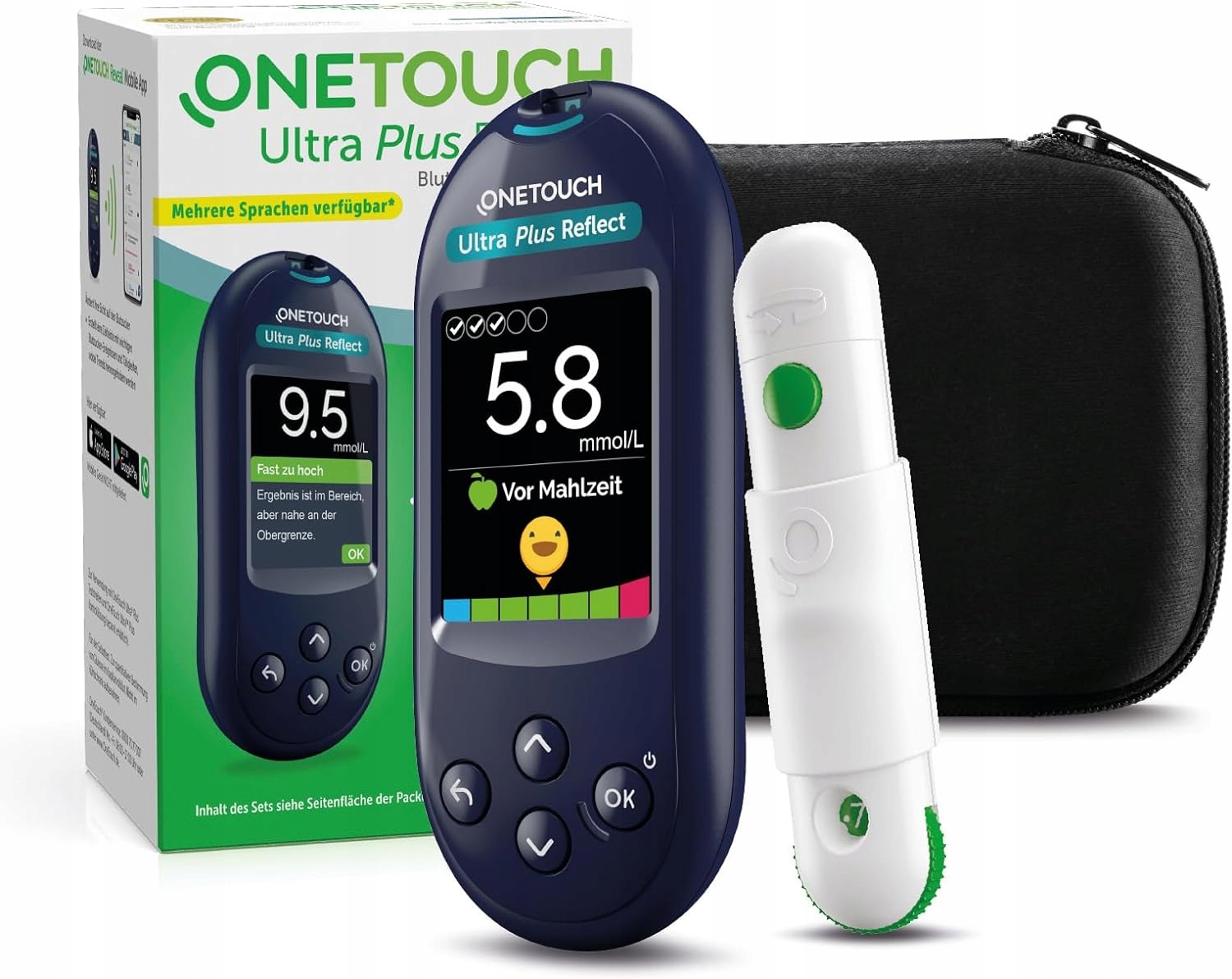 Glukometr OneTouch One Touch Ultra Plus Reflect - obrazek 4